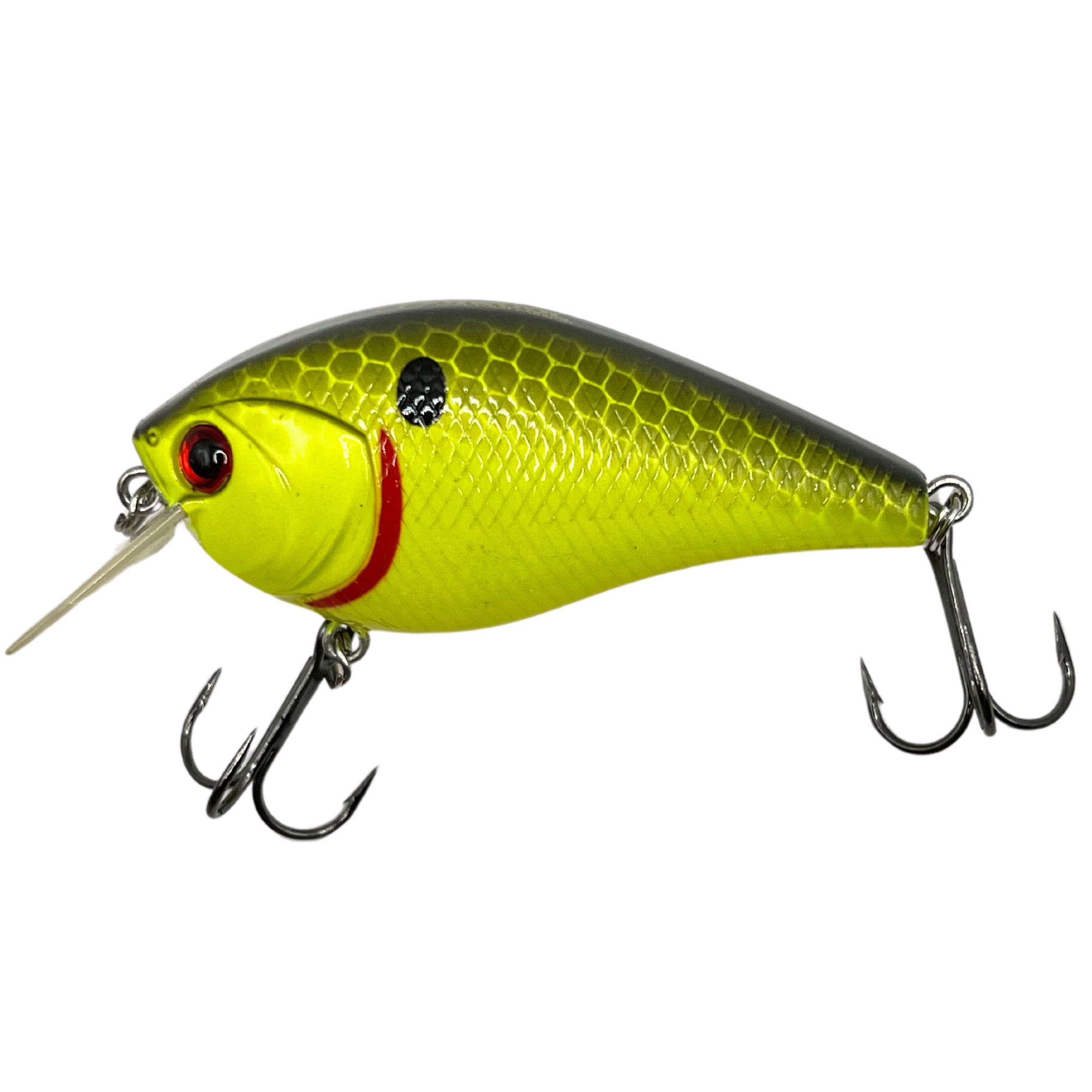 Fishkool's Cory Hasler Signature Series | Chartreuse Black Crankbait